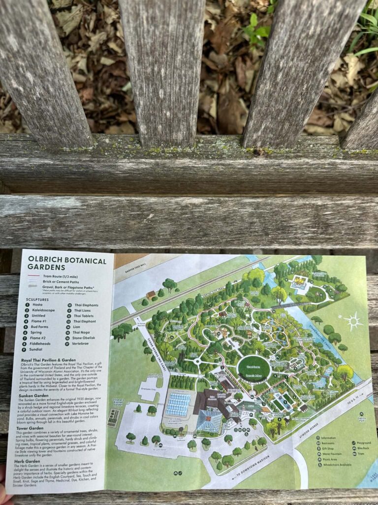 Olbrich Botanical Gardens map